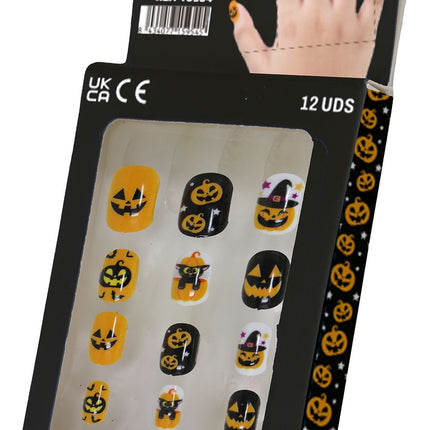 Halloween-konstnaglar för barn