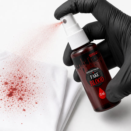 Halloween-spray med fejkblod