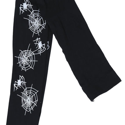 Halloween Legging Spider's Web Barn