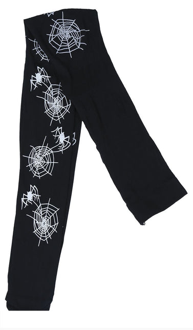 Halloween Legging Spider's Web Barn