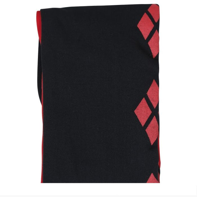 Svart Röd Legging Harley Quin