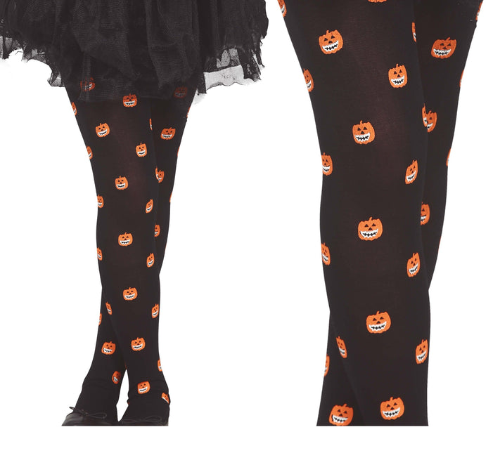 Halloween Legging Pumpa Flicka