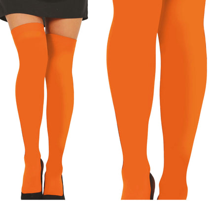 Gröna Orange Strumpor Orange