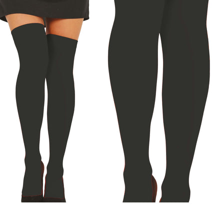 Svarta strumpor Svart