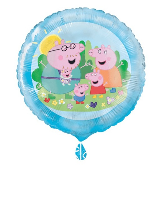 18" PEPPA PIG RND FL BLLN van Unique koop je bij Partywinkel