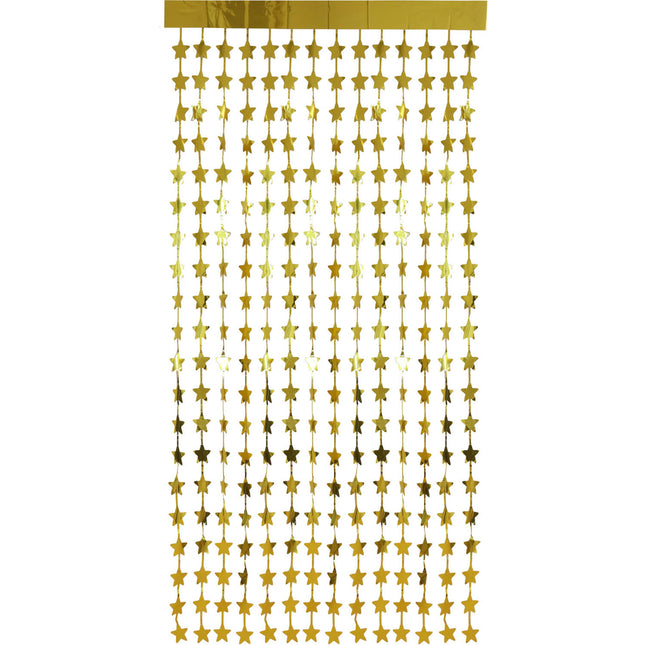 Dörrgardin Film Stars Gold - 2x1 m