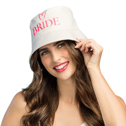 Bucket hat ”Bride”