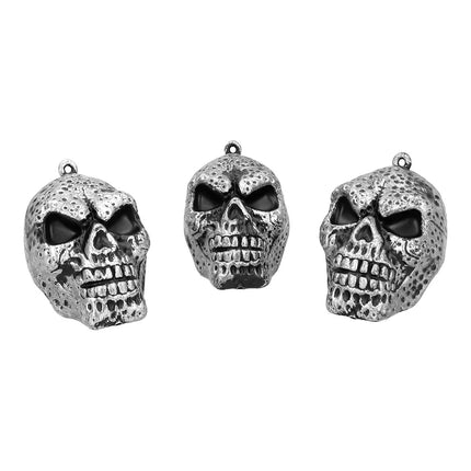 Halloween Schedel 8cm 3st