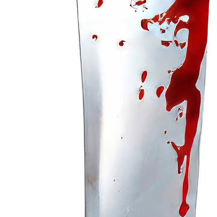 Halloween-imitation av machete med blod, 41 cm