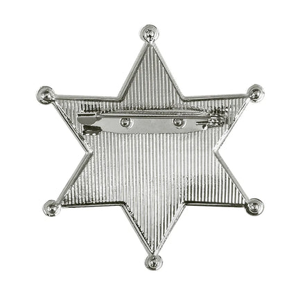 Metallbricka med texten ”Sheriff”