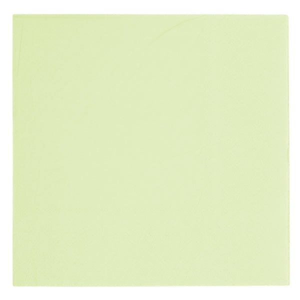 20 servetten 3 - laags 33x33cm groen van Riethmueller koop je bij Partywinkel