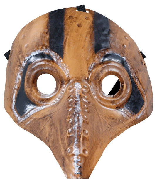 Halloween-mask i brons