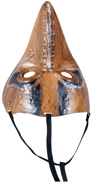 Halloween-mask i brons