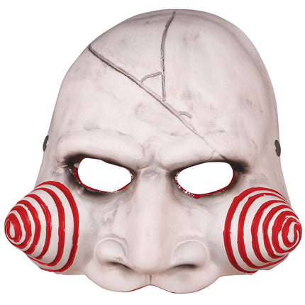 Halloween-mask, vit docka