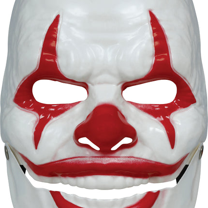 Röd mask – Leende clown