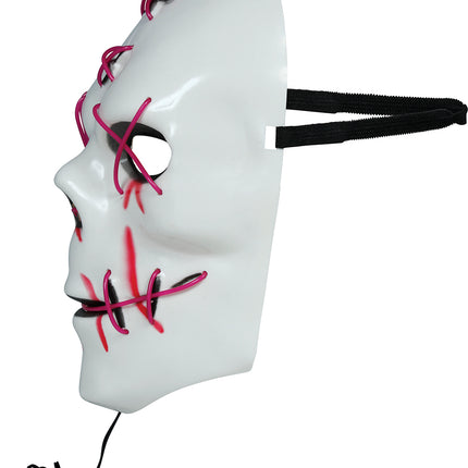Halloween-mask ”Sinister” med belysning