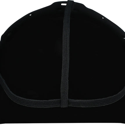 Halloween-mask – svart fågel