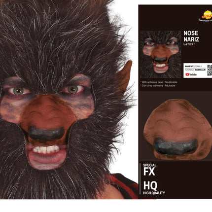 Varulv med falsk näsa