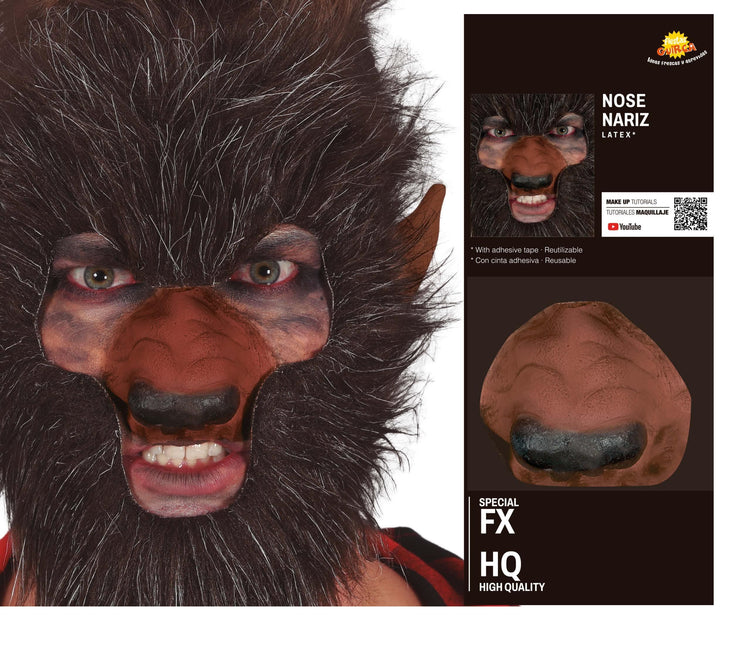 Varulv med falsk näsa