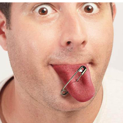 Rosa fejkad tunga 6cm