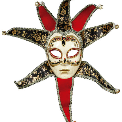 Red Mask Venitian Ladies