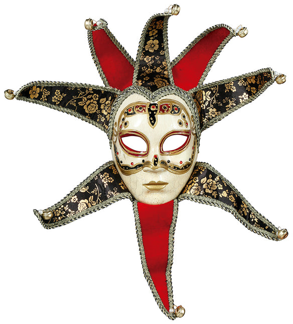 Red Mask Venitian Ladies