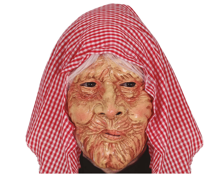 Mask gammal kvinna