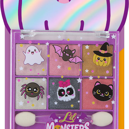 Halloween-sminkpalett, lila, för barn