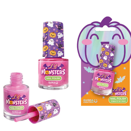 Halloween-nagellack, rosa, för barn