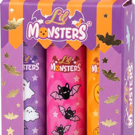 Halloween-läppglans för barn, 3 st