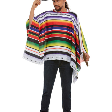 Mexikansk poncho