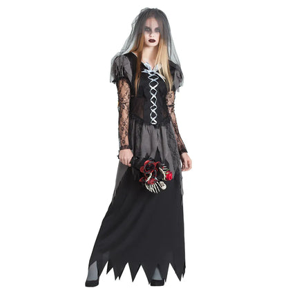 Kostym för vuxna: Undead bride