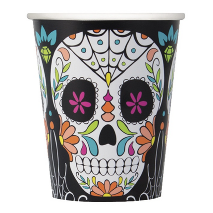 8 SKULL DAY DEAD 9 oz-mugg