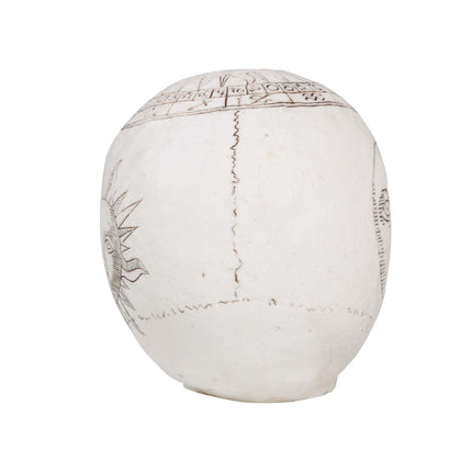 Halloween bordsdekoration Dödskalle 20cm