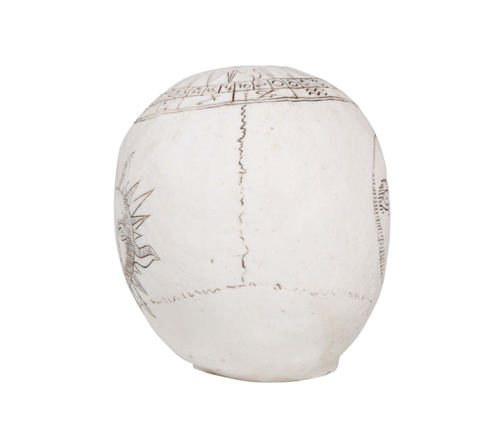 Halloween bordsdekoration Dödskalle 20cm