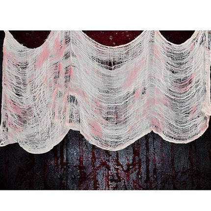 Halloween gardin blodigt tyg 2,28 m