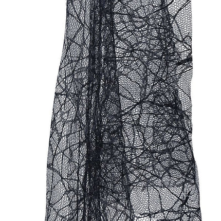 Lila Orange Hårband Med Slöja