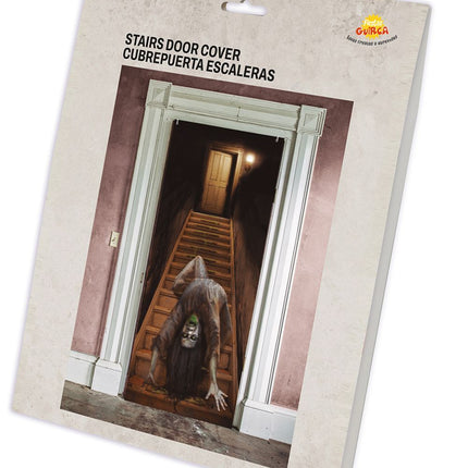 Halloween Dörraffisch Spöke 180cm x 80cm