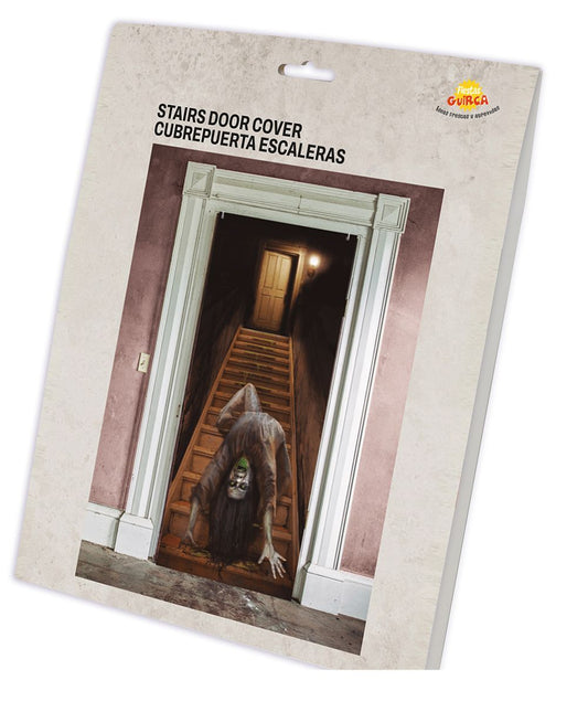 Halloween Dörraffisch Spöke 180cm x 80cm