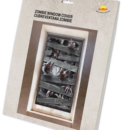 Halloween Fönsterdekoration Zombies