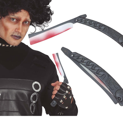 Halloween Falskt rakbladsblod 30cm