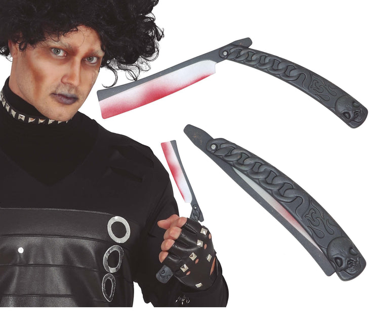 Halloween Falskt rakbladsblod 30cm