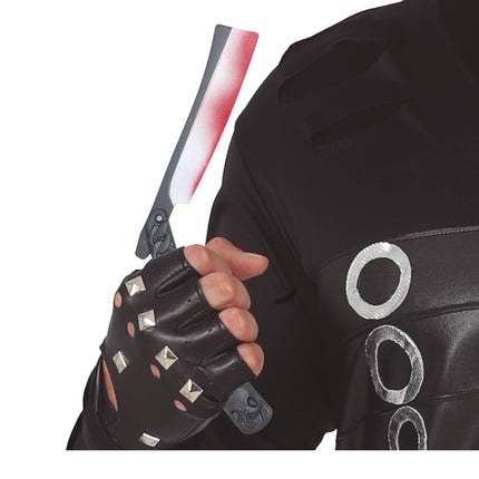 Halloween Falskt rakbladsblod 30cm