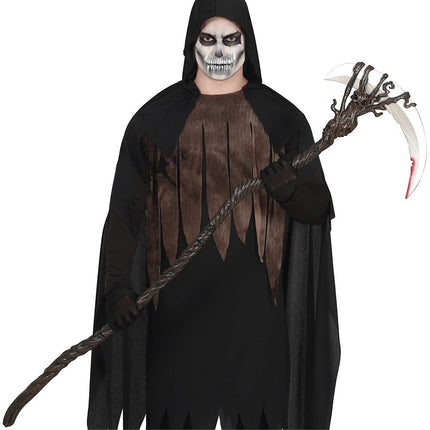 Halloween Fake Scythe Blod 1,5m