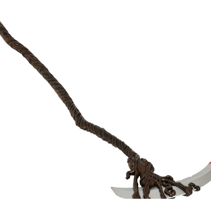 Halloween Fake Scythe Blod 1,5m