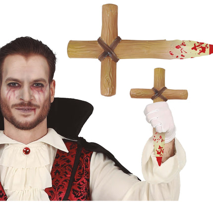 Halloween Kors Blod 30cm