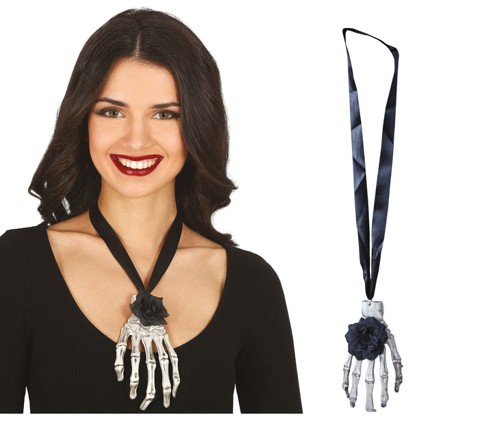 Halloween-halsband Hand