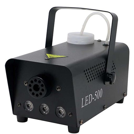 Rökmaskin med ljus och fjärrkontroll