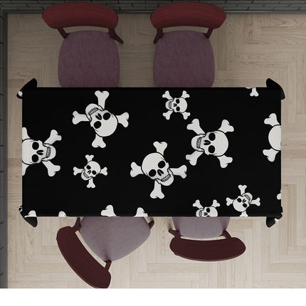 Halloween Bordsduk Dödskalle 2,74m