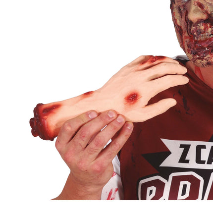 Halloween Fejkade handsår 25 cm